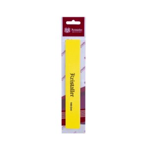 Kristaller шлифовщик для ногтей прямой 180/240 грит, желтый, арт.1203
